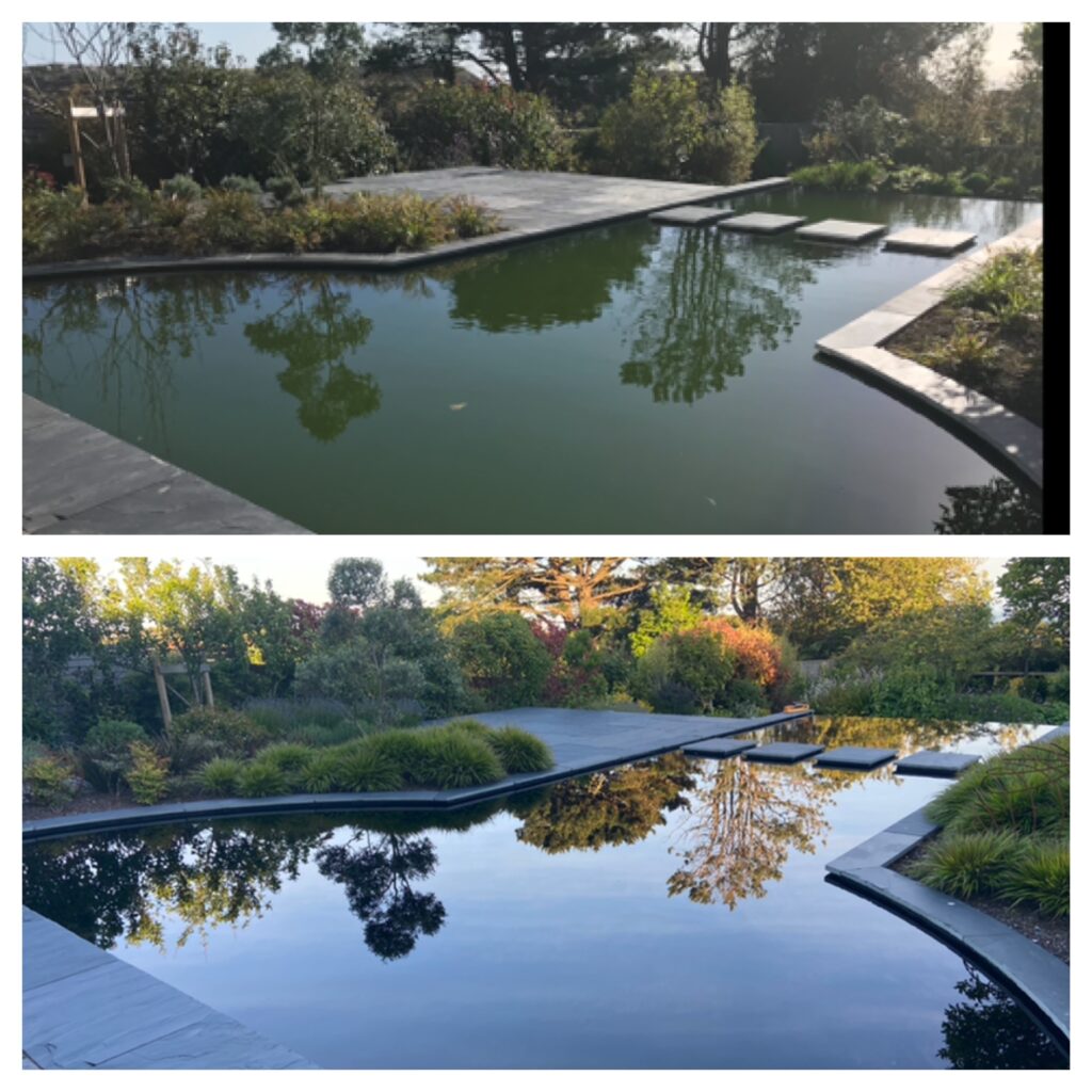 Black Reflecting Pool Setting Up A Small Reflecting Pool For Backyard